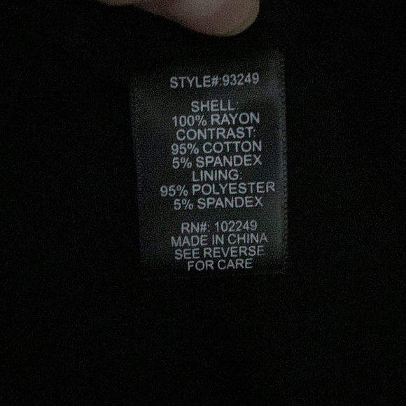 Skies are Blue Maebelle Embroidered black dress. Size Small. - Picture 10 of 10